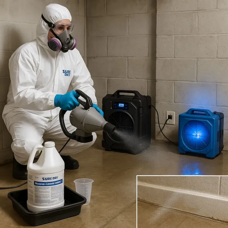 Sanitization and Odor Removal process in Mount Prospect, IL