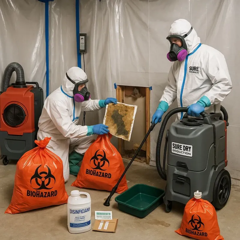 Contaminated Water Handling Protocols process in Mount Prospect, IL