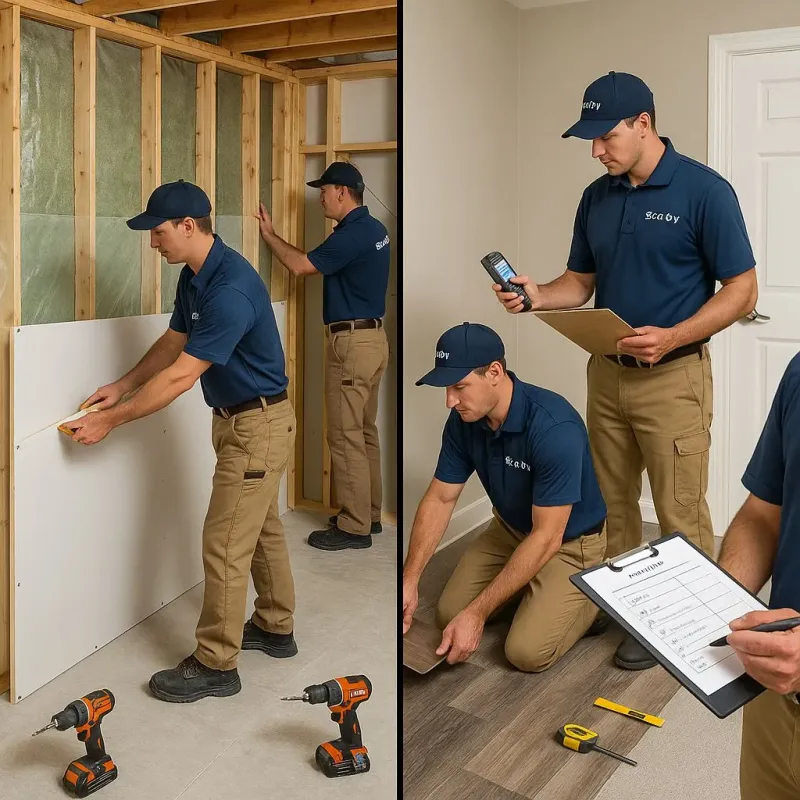 Repairs and Reconstruction process in Mount Prospect, IL